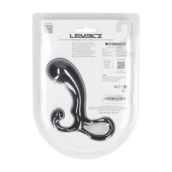 Bulb with Loop Silicone Prostate Massager - M - Black