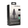 Classic Vibrating Silicone Anal Plug - S - Black