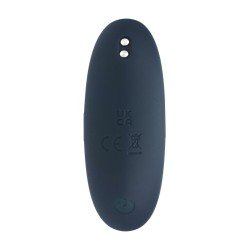 Classic Vibrating Silicone Anal Plug - S - Black