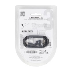 Sealed Liquid Silicone Vibrating Cockring - Black