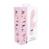 Mystique - Ribbed Rabbit Vibrator - Pink