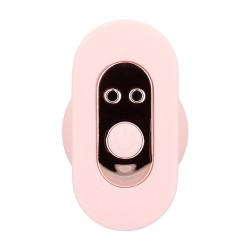 Velvet - Remote Control Vibrating Plug - Pink