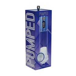 MaxLift - 7 Function Suction Masturbator Pump - Metallic Blue