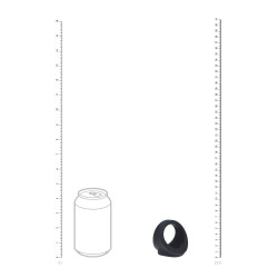 Silicone Cock and Ball Harness - Black