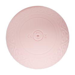 Vibrating and Heating Massager - Pink