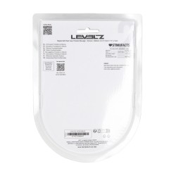 Rippled with Hard Loop Silicone Prostate Massager - M - Black