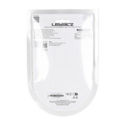 Rippled with Hard Loop Silicone Prostate Massager - L - Black