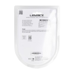 Single Ripple Silicone Prostate Massager - Black