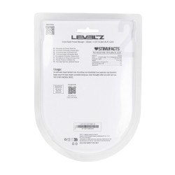 Double Ripple Silicone Prostate Massager - Black