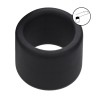 Liquid Silicone Ball Strap - L - 34mm - Black