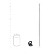 Double O Silicone Cockring - S - Black