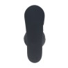 Remote Control Vibrating Liquid Silicone Anal Plug - Black