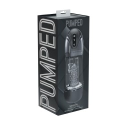 SonicPull - Suction and Vibration Masturbator Pump - Multimedia Enhanced - Gun Metal