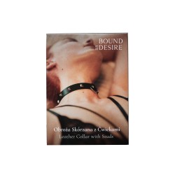 Obroża Skórzana z Ćwiekami