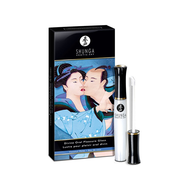 Shunga divine oral pleasure gloss coconut water