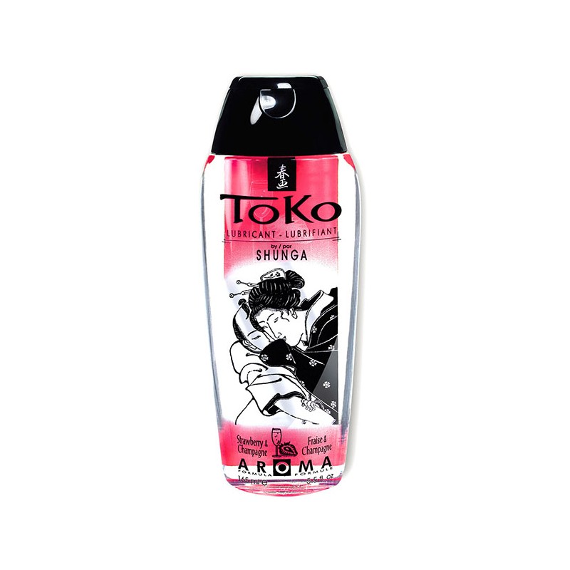 Shunga lubricant toko aroma strawberry sparkling wine