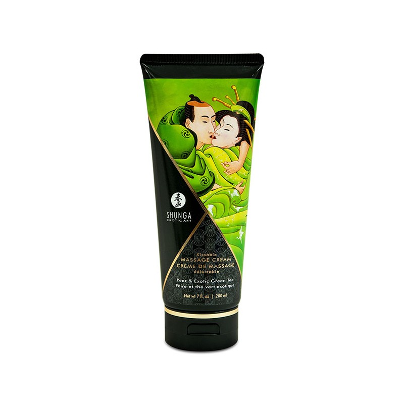 Shunga massage cream pear & exotic green tea