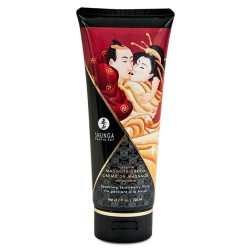 Shunga massage cream sparkling strawberry wine