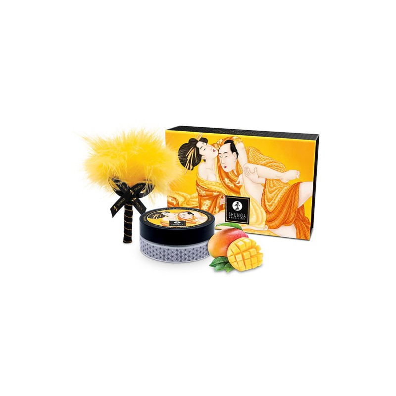 Shunga kissable massage powder luscious mango