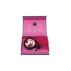 Shunga  kissable massage powder raspberry feeling