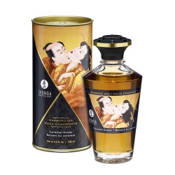Shunga warming oil caramel kisses