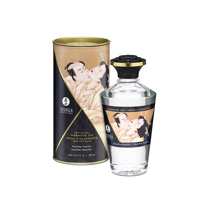 Shunga warming oil vanilla fetish