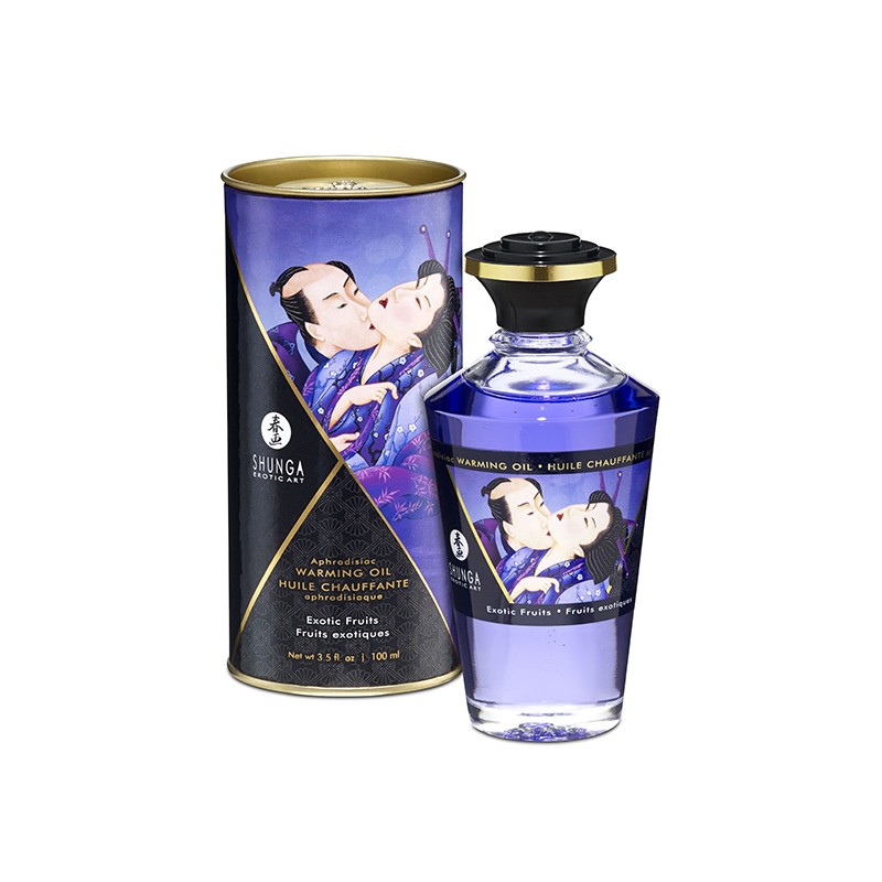 Shunga warming oil exotic fruits