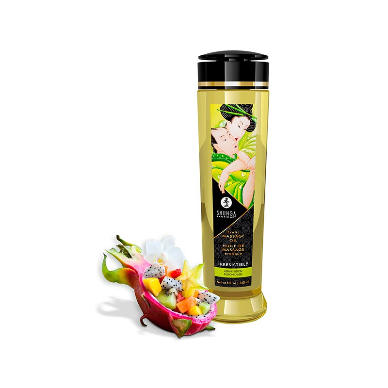 Shunga massage oil irresistible asian fusion