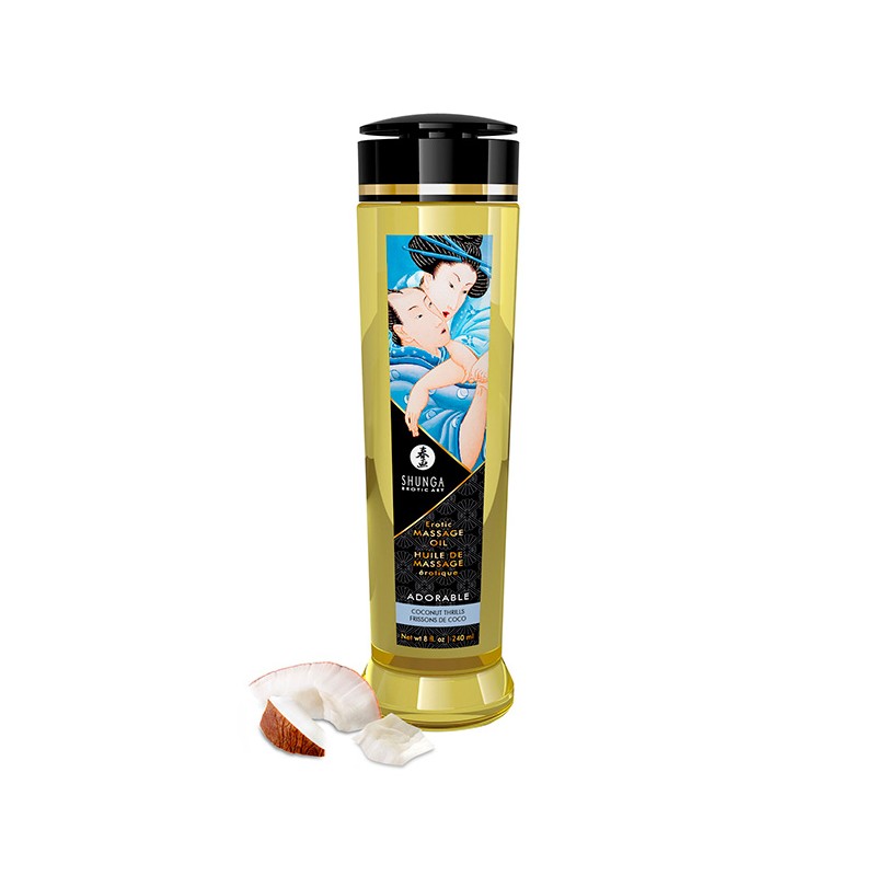 Shunga massage oil adorable coconut thrills