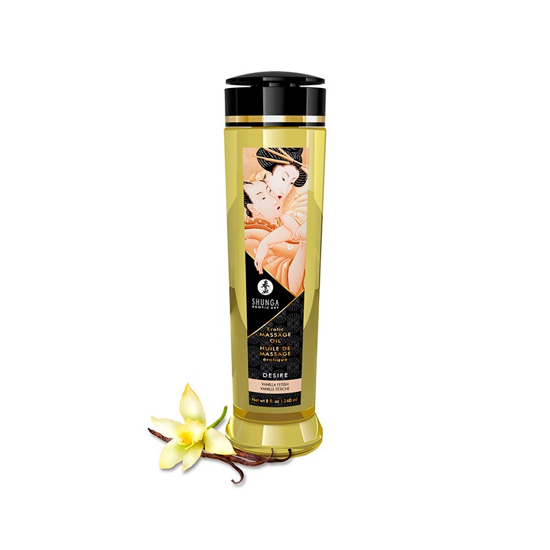 Shunga massage oil desire vanilla fetish