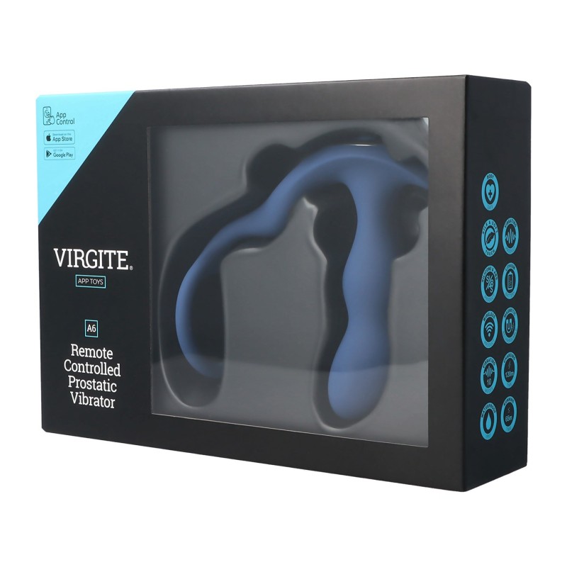 A6 REMOTE CONTROLLED PROSTATIC VIBRATOR