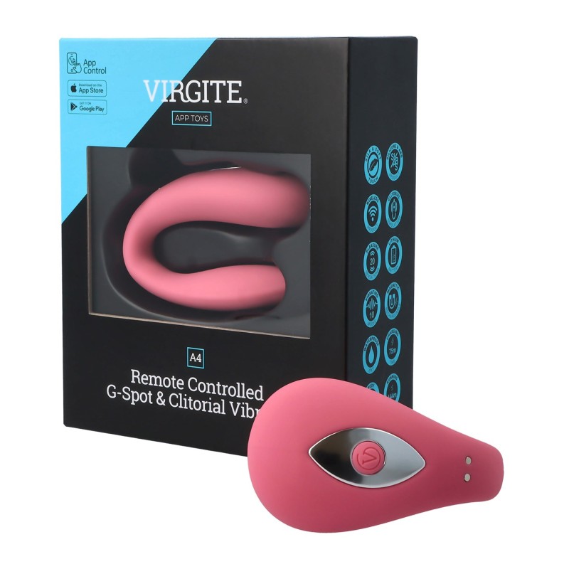 A4 REMOTE CONTROLLED G-SPOT & CLITORIAL VIBRATOR