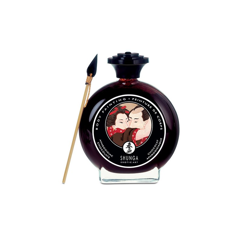 Shunga chocolate body paint