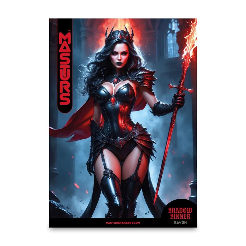 Raven - Shadow Sinner - Poster A2