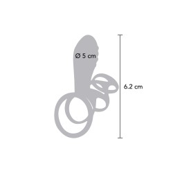 ToyJoy Happiness Halo Halo C-Ring Sleeve