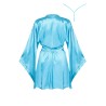 Samira peignoir turquoise