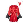 Sara peignoir red