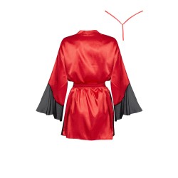 Sara peignoir red