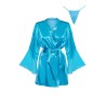Marlene peignoir turquoise
