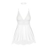Eve chemise with mask white