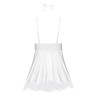 Eve chemise with mask white