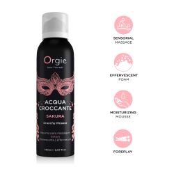 Orgie Acqua Crocante Crunch Massage Mousse Sakura