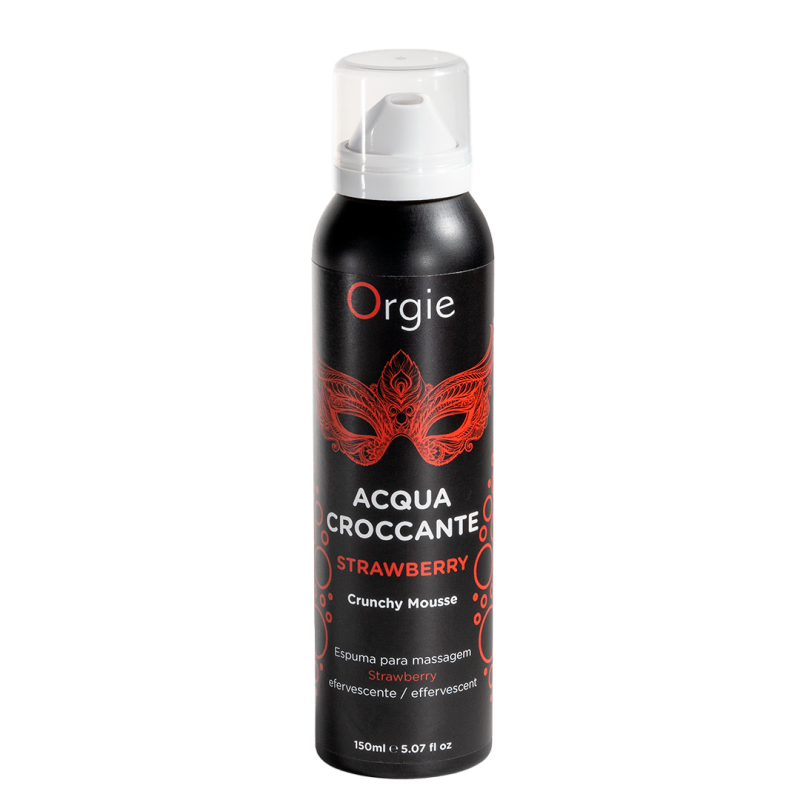 Orgie Acqua Crocante Crunch Massage Mousse Strawberry