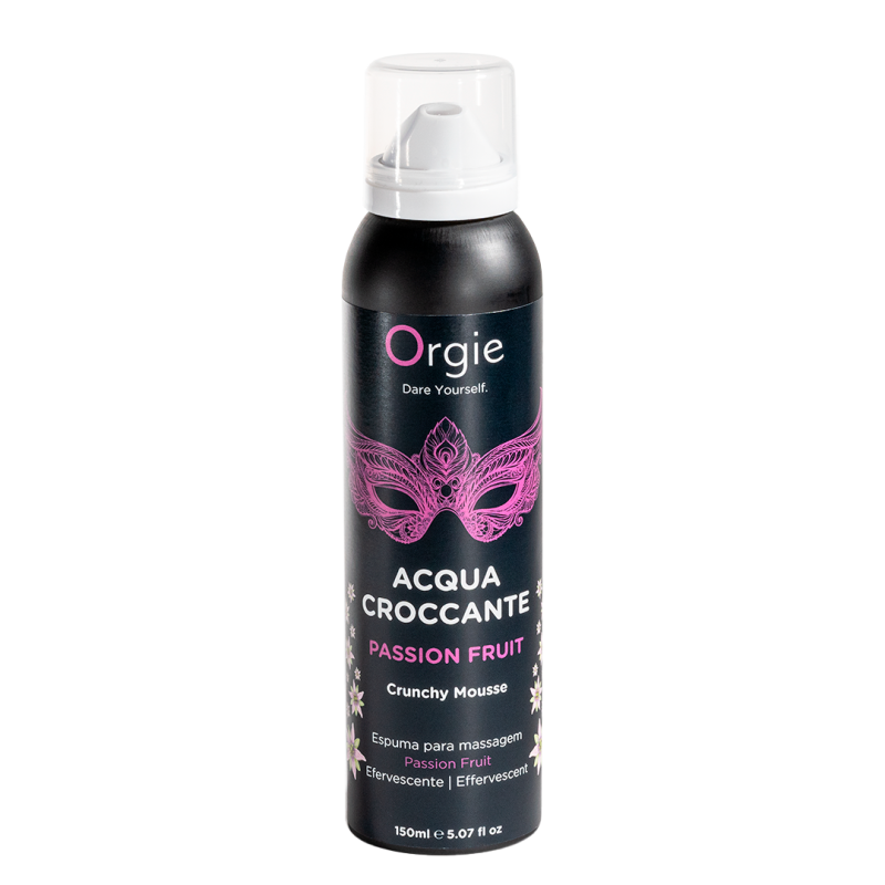 Orgie Acqua Crocante Crunch Massage Mousse Passion Fruit