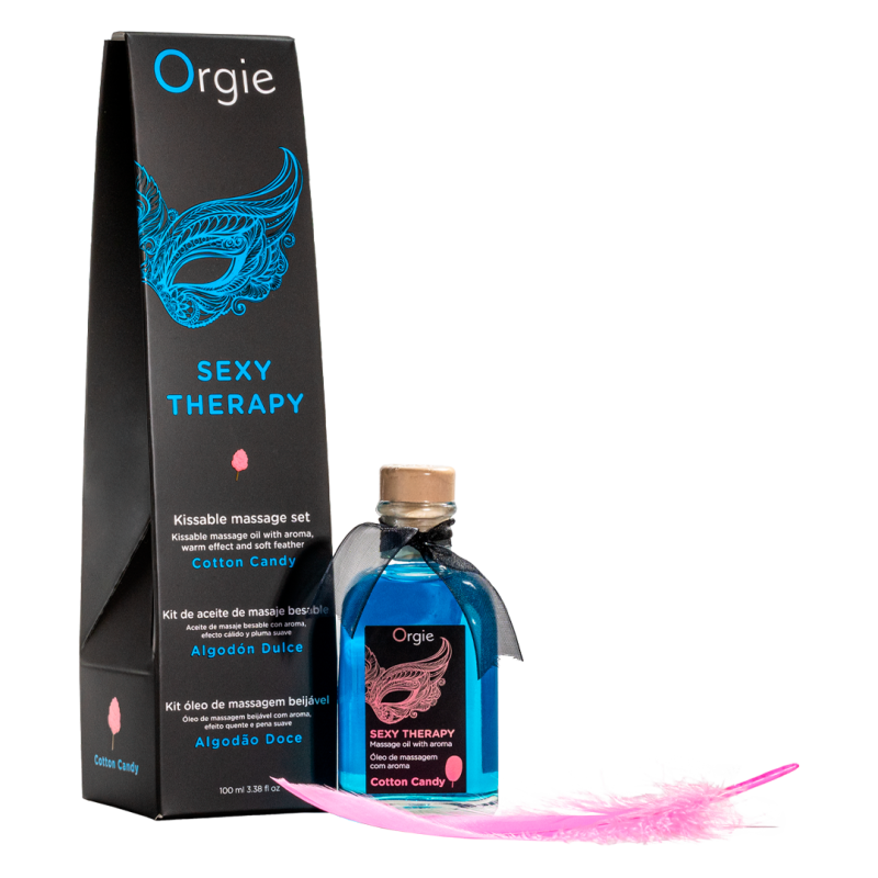 Orgie Sexy Therapy Kissable Massage Set Cotton Candy