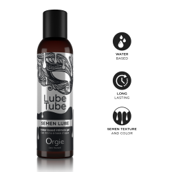 Orgie Lube Tube - Semen Lube Water - Based Intimate Gel