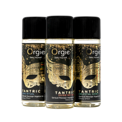 Orgie Sensual Massage Vegetal Oil Tantric Mini Size Collection 3 x 30 ml set