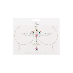 Dazzling Cleavage Bling Sticker