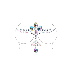 Dazzling Cleavage Bling Sticker