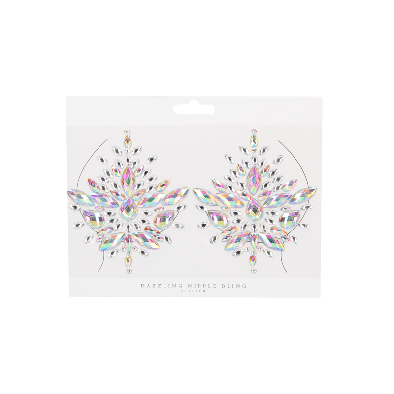 Dazzling Nipple Bling Sticker